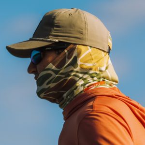 Bamboo Lightweight Sun Mask - Floral Camo